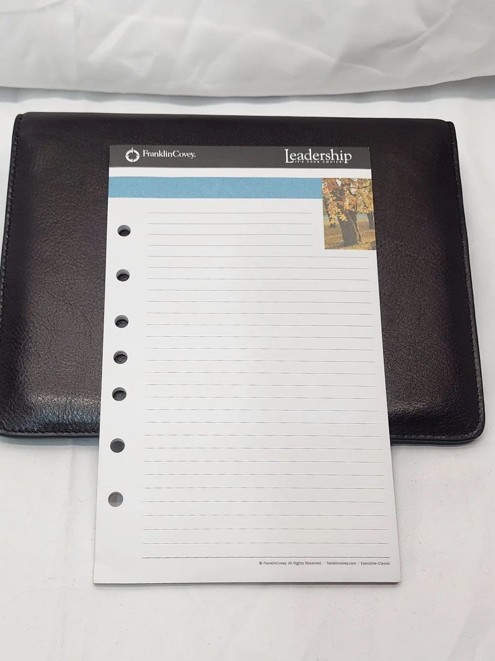 Brand New • Leather Planner/Binder • Franklin Covey